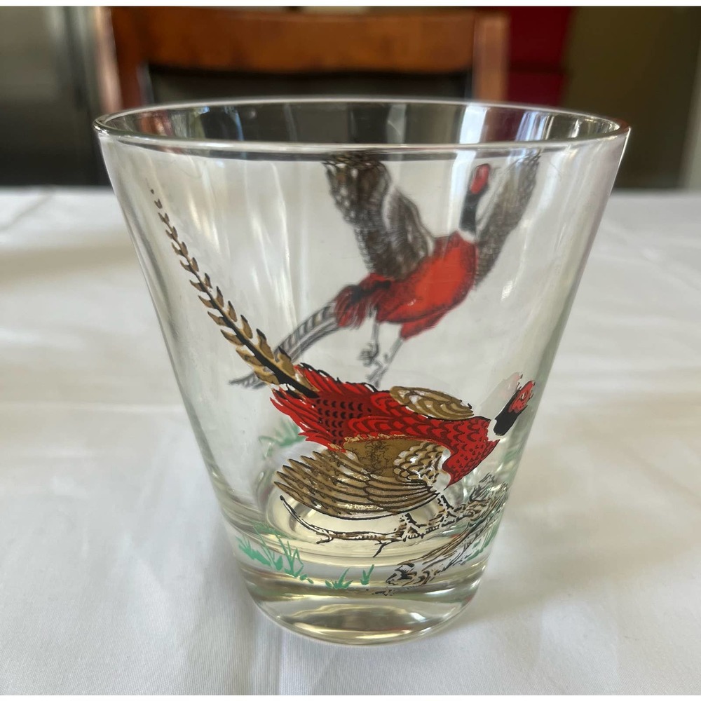Hazel Atlas Pheasant Glass | 1